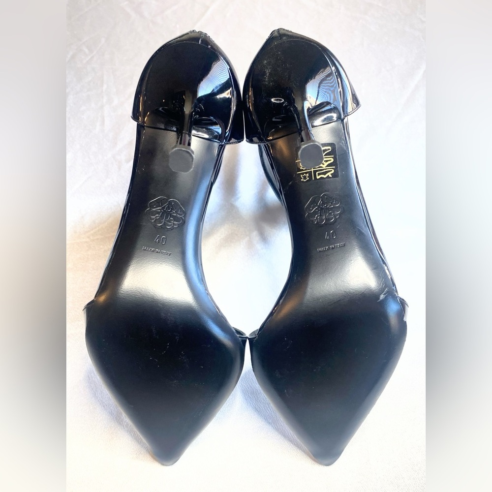 ALEXANDER MCQUEEN-Harness Punk Patent Leather Pumps - Picture 13 of 15